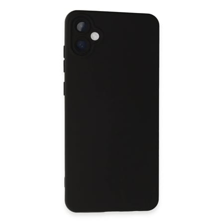 Mey İthalat®  Samsung Galaxy A05 Kılıf Nano içi Kadife Silikon - Siyah