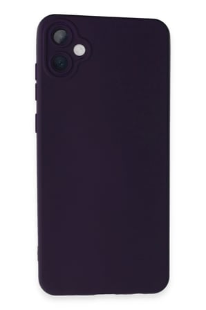 Mey İthalat®  Samsung Galaxy A05 Kılıf Nano içi Kadife Silikon - Mor