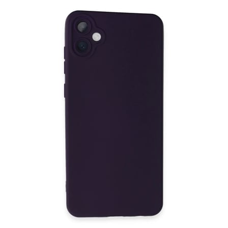 Mey İthalat®  Samsung Galaxy A05 Kılıf Nano içi Kadife Silikon - Mor