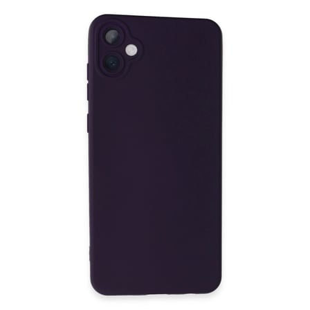 Mey İthalat®  Samsung Galaxy A05 Kılıf Nano içi Kadife Silikon - Mor