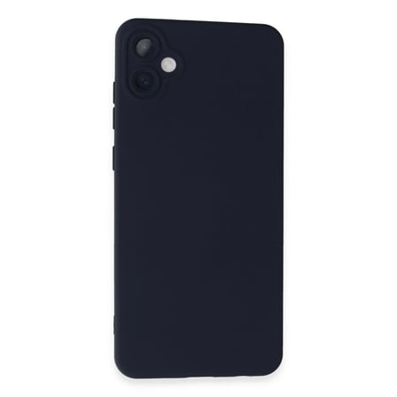Mey İthalat®  Samsung Galaxy A05 Kılıf Nano içi Kadife Silikon - Lacivert
