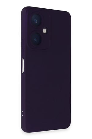 Mey İthalat®  Vivo Y27 Kılıf Nano içi Kadife Silikon - Mor