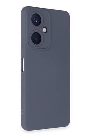 Mey İthalat®  Vivo Y27 Kılıf Nano içi Kadife Silikon - Gri