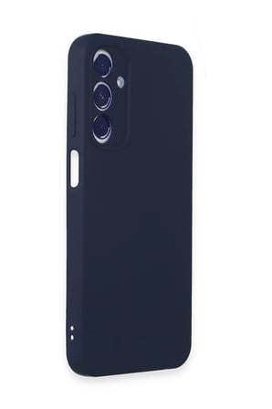 Mey İthalat®  Samsung Galaxy A15 4G Kılıf First Silikon - Lacivert