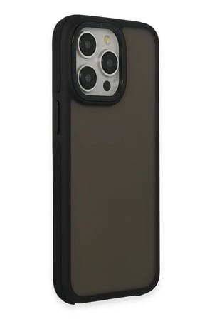 Mey İthalat®   iPhone 13 Pro Max Harvel Kapak - Siyah