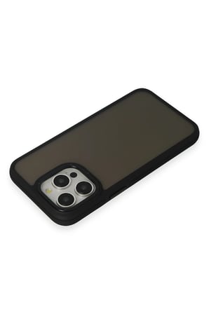 Mey İthalat®   iPhone 13 Pro Max Harvel Kapak - Siyah