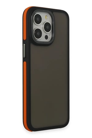 Mey İthalat®   iPhone 13 Pro Max Harvel Kapak - Turuncu