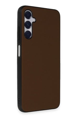 Mey İthalat®  Samsung Galaxy A05S Kılıf Taft Kapak - Kahverengi