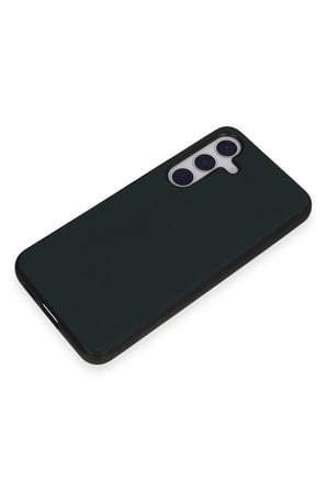 Mey İthalat®  Samsung Galaxy S24 Kılıf Taft Kapak - Koyu Yeşil