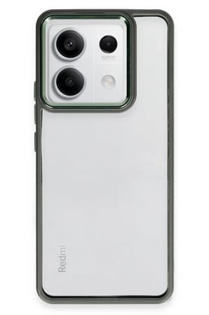 Mey İthalat®   Redmi Note 13 Pro 5G Kılıf Power Silikon - Koyu Yeşil