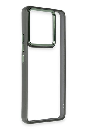 Mey İthalat®   Redmi Note 13 Pro 5G Kılıf Power Silikon - Koyu Yeşil