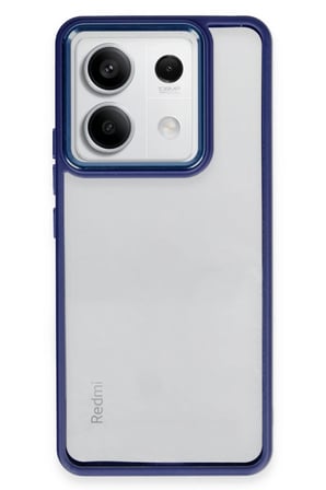 Mey İthalat®   Redmi Note 13 Pro 4G Kılıf Power Silikon - Lacivert