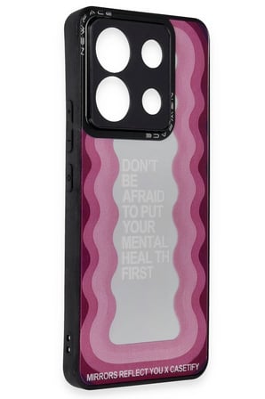 Mey İthalat®   Redmi Note 13 Pro 5G Kılıf Mirror Desenli Kapak - Mirror - 11