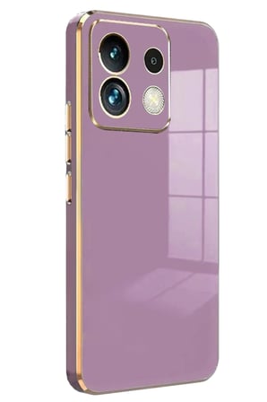 Mey İthalat®   Redmi Note 13 5G Kılıf Volet Silikon - Mor