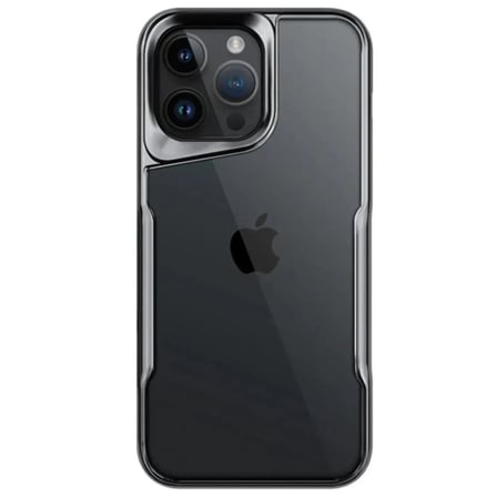 Mey İthalat®   iPhone 14 Pro Max Kılıf Boyi Silikon Kapak - Titan Gri