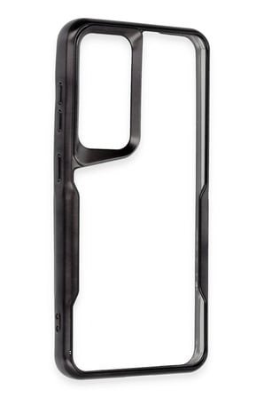 Mey İthalat®  Samsung Galaxy S24 Kılıf Boyi Silikon Kapak - Siyah
