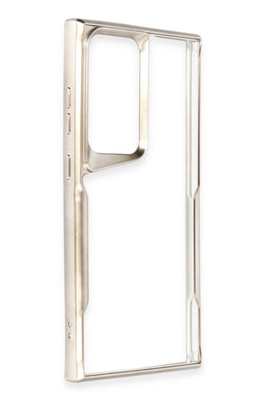 Mey İthalat®  Samsung Galaxy S24 Ultra Kılıf Boyi Silikon Kapak - Titan Gri