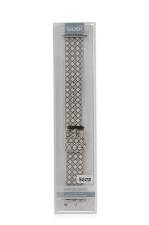 Mey İthalat®   Watch 38mm Karo Motif Kordon - Lila