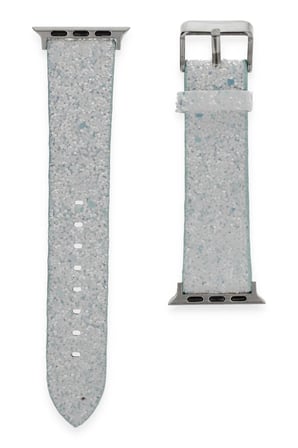 Mey İthalat®   Watch 42mm Starry Taşlı Kordon - Mavi