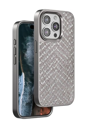 Mey İthalat®   iPhone 15 Pro Viper Kapak - Titan Gri