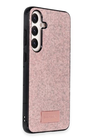 Mey İthalat®  Samsung Galaxy A55 5G Bright Simli Kapak - Pembe