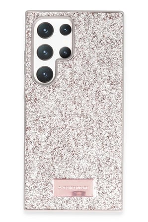 Mey İthalat®  Samsung Galaxy S23 Ultra Bright Simli Kapak - Gold