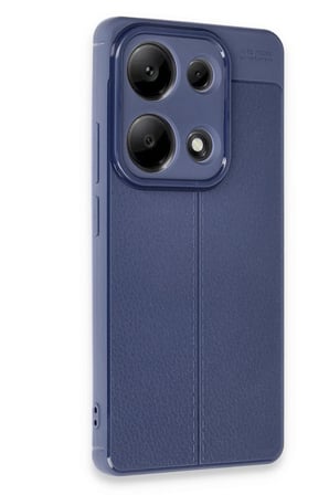 Mey İthalat®   Redmi Note 13 Pro 4G Kılıf Auto Focus Kapak - Lacivert