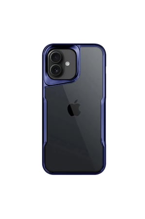 Mey İthalat®   iPhone 16 Kılıf Boyi Silikon Kapak - Lacivert
