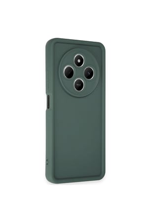 Mey İthalat®   Redmi 14C Kılıf Viera Silikon - Koyu Yeşil