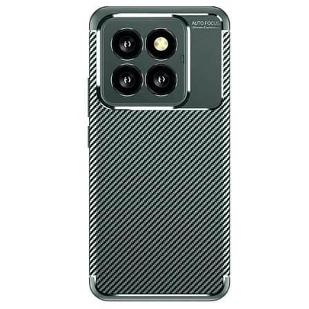 Mey İthalat®   Mi 14T Pro Kılıf Auto Focus Karbon Kapak - Koyu Yeşil