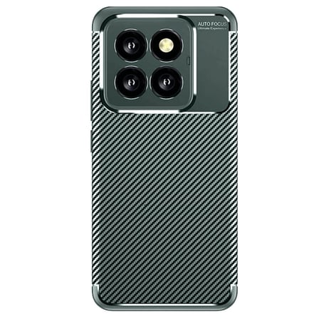 Mey İthalat®   Mi 14T Pro Kılıf Auto Focus Karbon Kapak - Koyu Yeşil