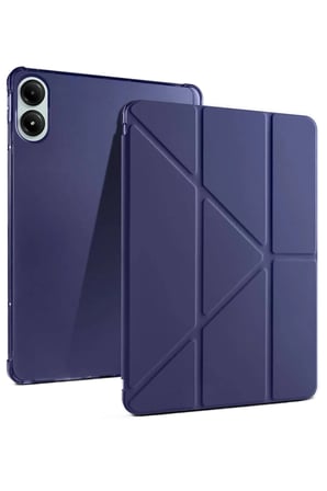 Mey İthalat®   Redmi Pad Pro 12.1 Kılıf Kalemlikli Mars Tablet Kılıfı - Lacivert