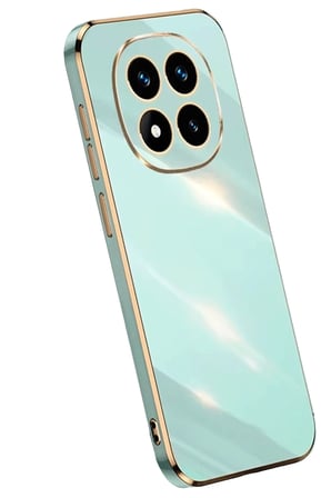 Mey İthalat®   Redmi Note 14 Pro Plus Kılıf Volet Silikon - Açık Yeşil