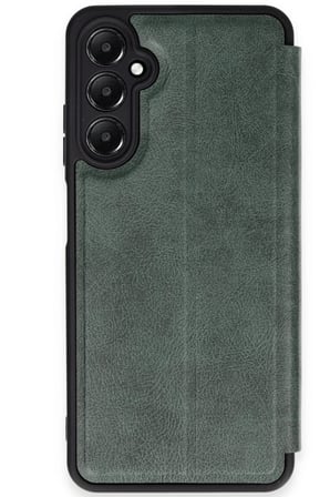 Mey İthalat®  Samsung Galaxy A36 Kılıf Flip Cover - Koyu Yeşil