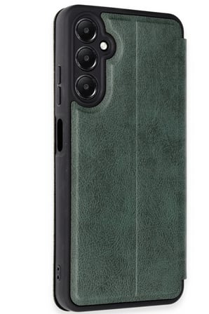 Mey İthalat®  Samsung Galaxy A36 Kılıf Flip Cover - Koyu Yeşil