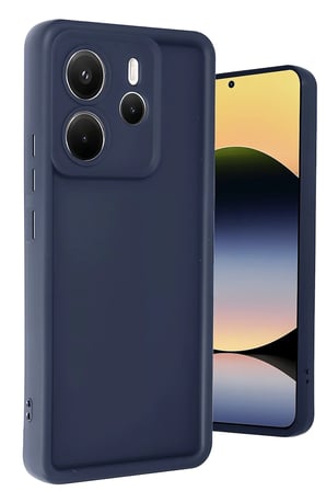 Mey İthalat®   Redmi Note 14 4G Kılıf Viera Silikon - Lacivert