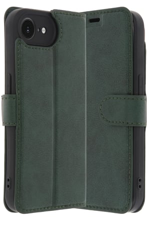 Mey İthalat®   iPhone 16E Kılıf Trend S Plus Kapaklı Kılıf - Yeşil