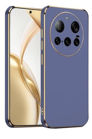 Mey İthalat®   Mi 15 Ultra Kılıf Volet Silikon - Mavi
