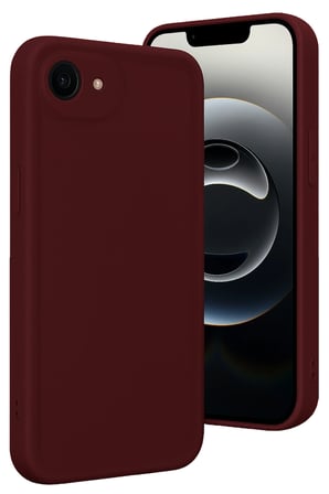 Mey İthalat®   iPhone 16E Kılıf Viera Silikon - Bordo