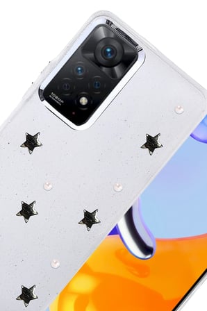 Mey İthalat®   Redmi Note 11 Pro Fiyonk Desenli Kapak - Desen 7
