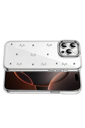 Mey İthalat®   iPhone 16 Pro Max Fiyonk Desenli Kapak - Desen 4