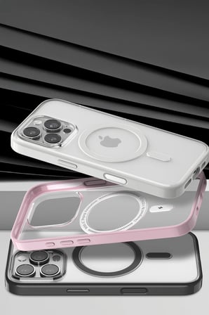 Mey İthalat®   iPhone 16 Pro Max Joly Magsafe Kapak - Siyah