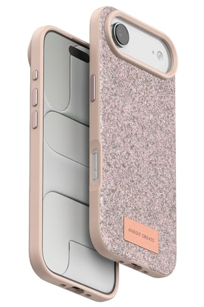 Mey İthalat®   iPhone 17 Air Bright Simli Kapak - Pembe