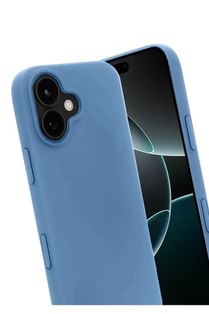 Mey İthalat®   iPhone 17 First Silikon - Mavi