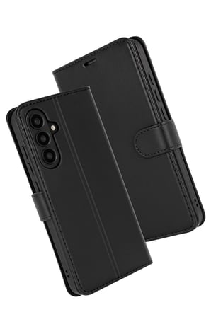 Mey İthalat®  Samsung Galaxy A17 5G Trend S Plus Kapaklı Kılıf - Siyah