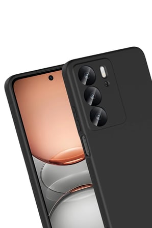 Mey İthalat®  Realme C75 4G First Silikon - Siyah