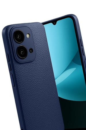 Mey İthalat®   Redmi 15C 4G Thermax Silikon Kılıf - Lacivert