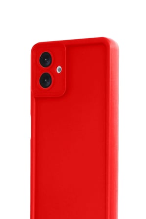 Mey İthalat®  Samsung Galaxy A07 4G Viera Silikon - Kırmızı