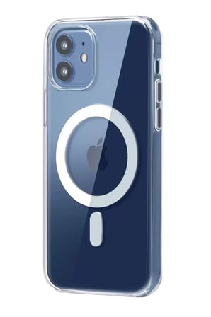 Mey İthalat®   iPhone 11 Combo Sert Şeffaf Magsafe Kapak - Şeffaf