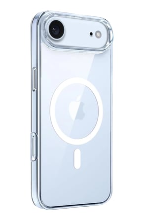 Mey İthalat®   iPhone 17 Air Combo Sert Şeffaf Magsafe Kapak - Şeffaf